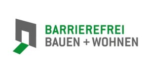 Logo „Barrierefrei Bauen + Wohnen“